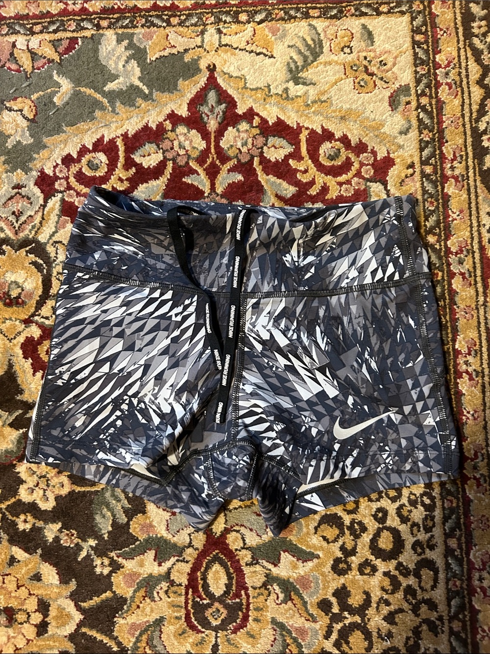 Nike dri fit running spandex shorts